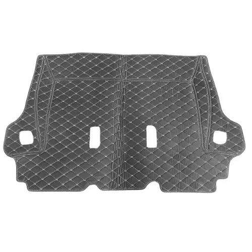 Used Toyota Fortuner 7D Trunk Mat Mix Thread Black 2016 - 2024 - (Rough Condition) 2