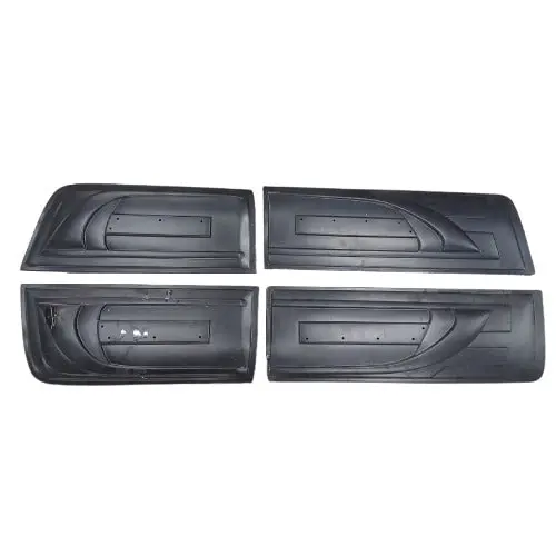 Used Toyota Hilux Revo/Rocco Unpainted New Holes Style Body Cladding - Damage 2