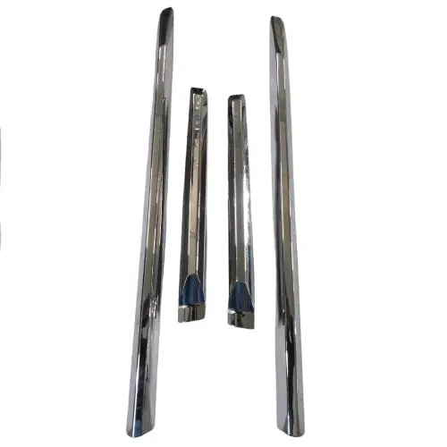 Used Toyota Prado Door Moulding Full Chrome Version 2 2009 - 2021 - Rough Condition 2