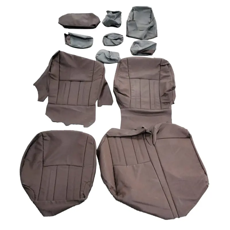 Used Toyota Prado Seat Covers Coffee 11 Pcs 2009 - 2018 2