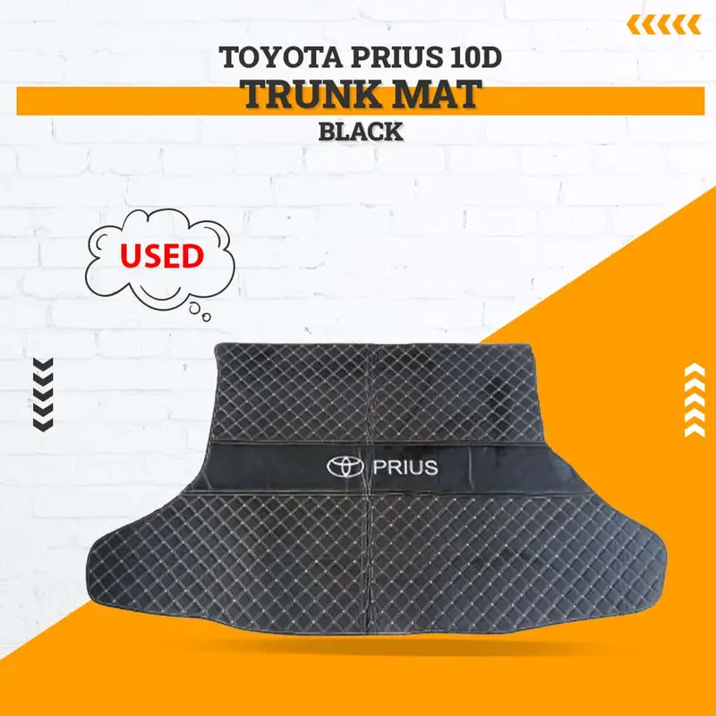 Used Toyota Prius 10D Trunk Mat Black (Minor Damage) 2016 - 2018 1