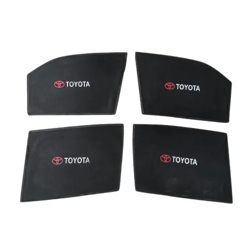 Used Toyota Probox Foldable & Flexible Sunshade With Logo 2002-2018 - (Rough Condition) 2