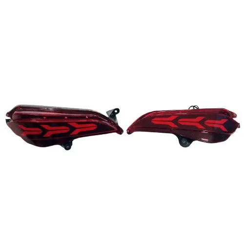 Used Toyota Yaris Back Bumper Third Brake Lamp Audi Style 2020-2021 - Monir Damage 2