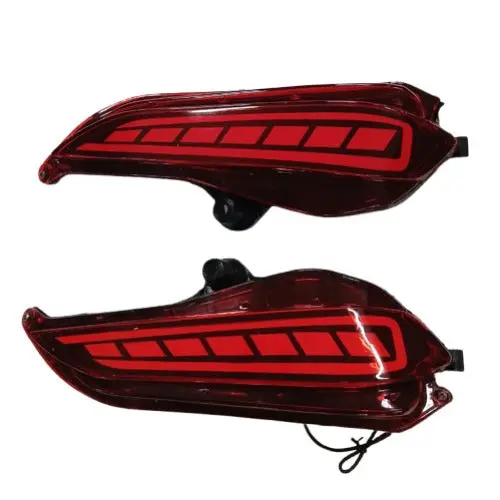 Used Toyota Yaris Back Bumper Third Brake Lamp Audi Style (Bl-58) - Damage 2