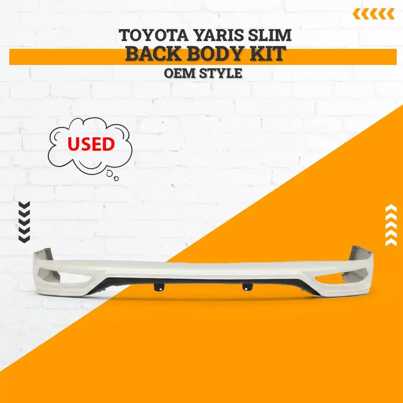 Used Toyota Yaris Slim Oem Style Back Body Kit 1 Pc 2020 - 2026 1