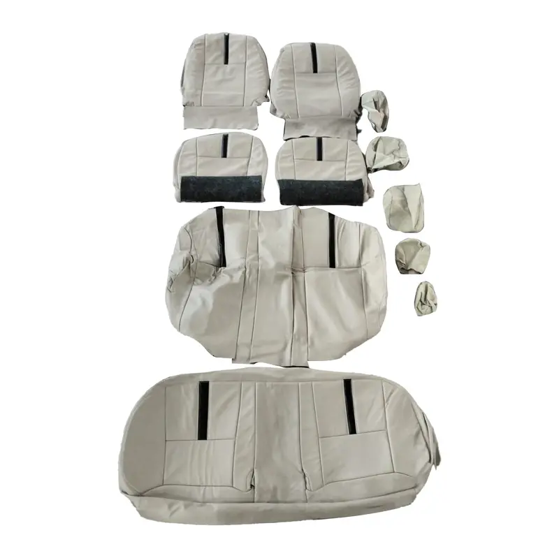 Used Toyota Yaris Type R Design Seat Cover Beige With Black - 11 Pcs - Model 2020-2024 2