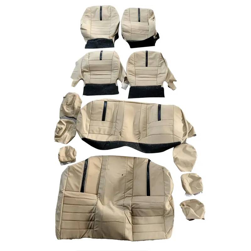 Used Toyota Yaris Type R Seat Cover Beige With Black 12 Pcs 2020-2024 2