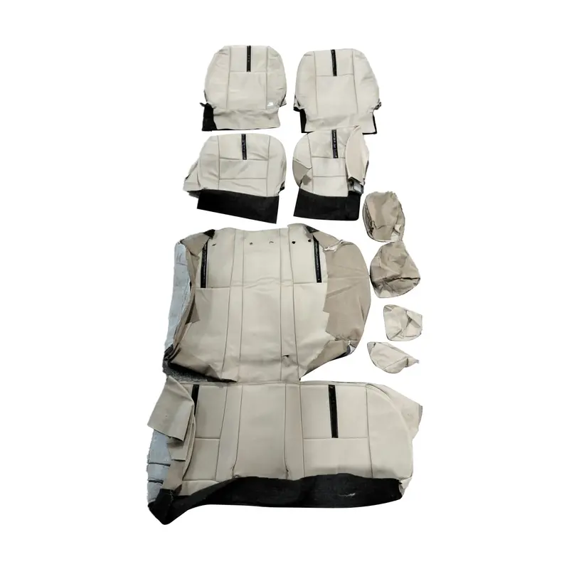 Used Toyota Yaris Type R Seat Covers Beige With Black 10 Pcs 2020-2024 2