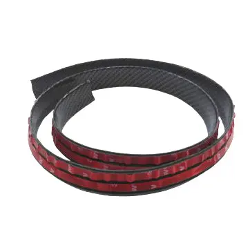 Used Trunk Rubber Lip Protector Carbon Fiber Black Without Corner 2