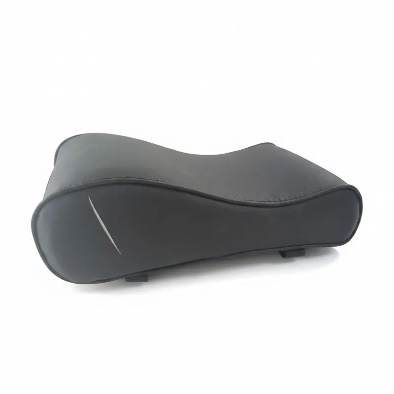 Used Universal Armrest Cushion Black With Phone Holder 2