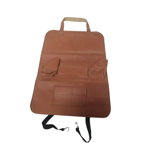Used Universal Back Seat Organizer With Dining Tray Brown - Rough Condition 2