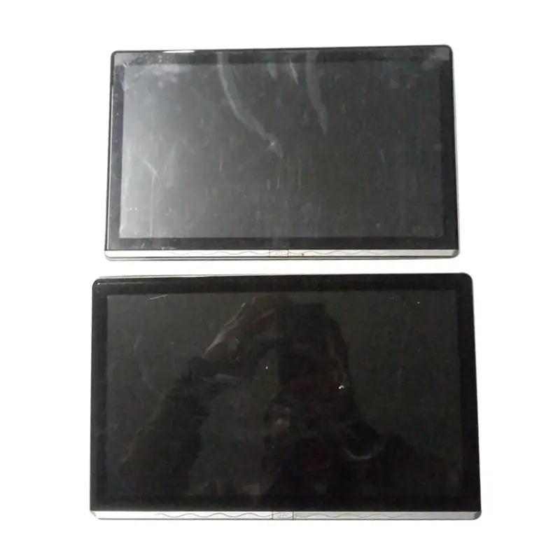 Used Universal Headrest Android Lcd Silver 12.5 Inches - Pair 2