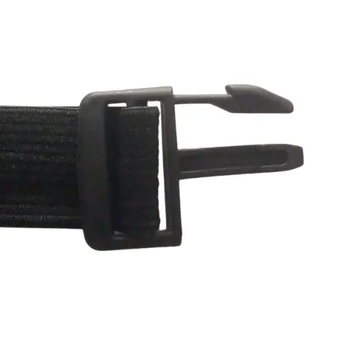 Used Universal Imported Leather Style Neck Rest Headrest Pillow - Cushion Small - Black 2