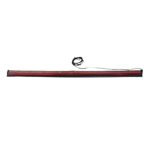Used Universal Rear Windshield Soft Full Led Third Brake Light - Strip Assembly (1 Point Not Working) 2