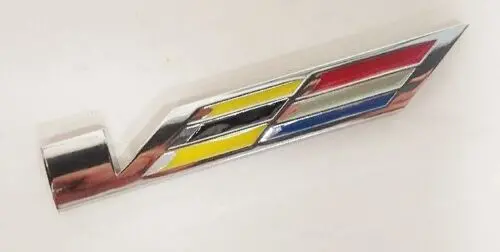 V Series Style Metal Emblem Pair 1