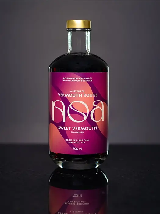 Vermouth Rouge Sans Alcool (700Ml) Noa- Monsieur Cocktail 1