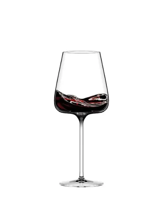 Verre À Vin Etoilé Noir Leggerissimi Soufflé Bouche- Italesse 1
