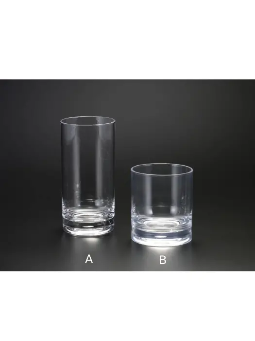 Verres À Fond Épais De Whiskey En Acrylique 1