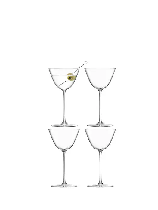Verres À Martinis Borough (Lot De 4) - Lsa 1