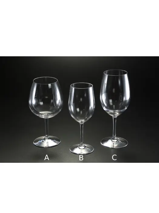 Verres À Vin Sur Pied En Acrylique 1