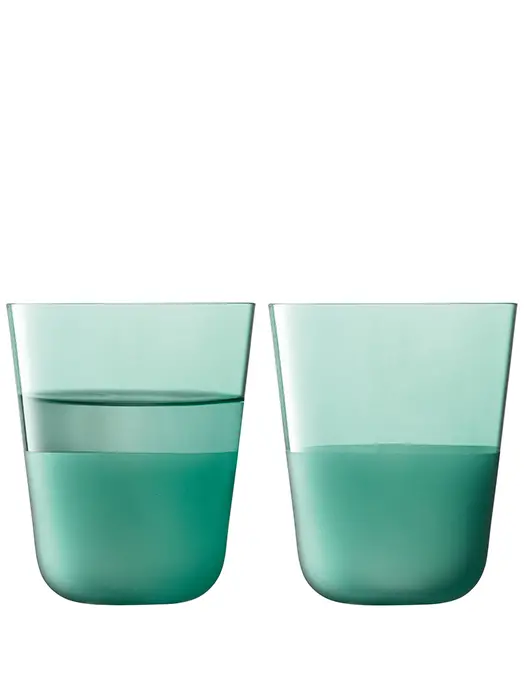 Verres Tumbler Arc Contrast Ocean 380Ml (Lot De 2)- Lsa 1