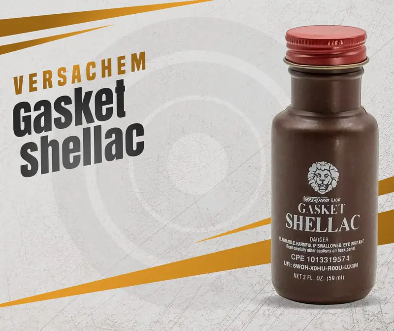 Versachem Gasket Shellac - High-Temperature Automotive Gasket Sealant, 1