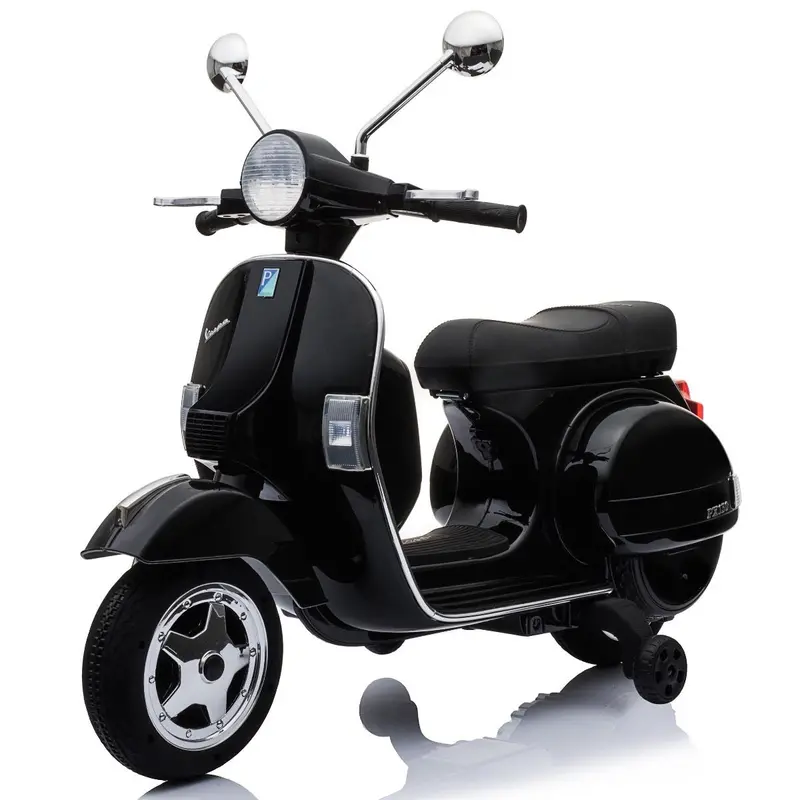 Vespa Licensed Px150 12V Kids Electric Ride On Motorbike 4