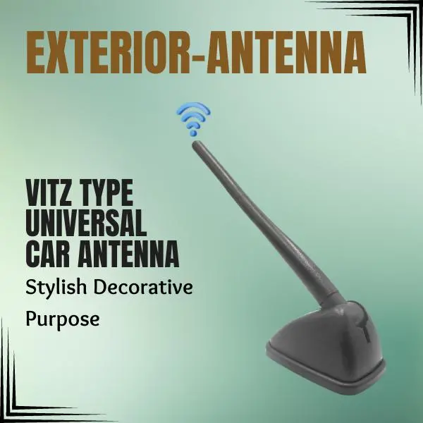 Vitz Type Universal Car Antenna Stylish Decorative Purpose 1