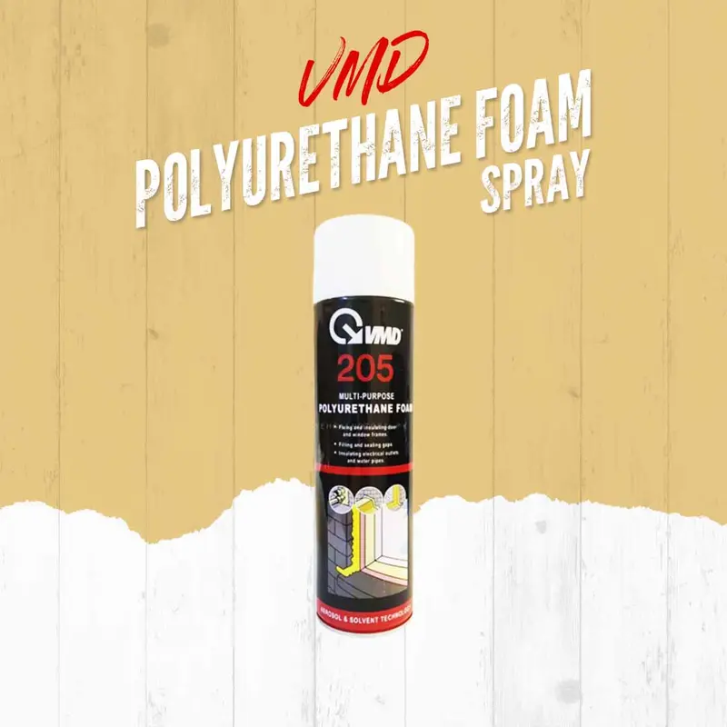Vmd Polyurethane Foam Spray - Fixing And Insulating Door And Window Frames | Filling And Sealing Gaps 1