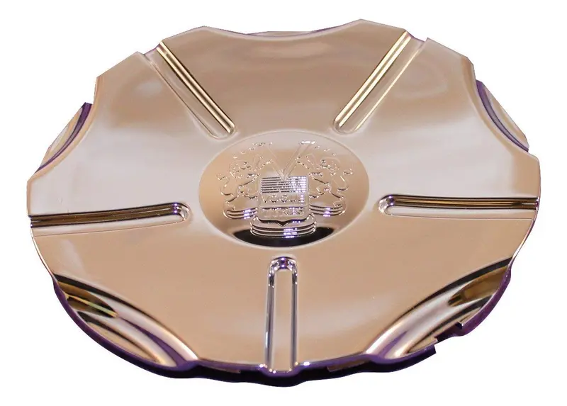 Vogue Chrome Custom Wheel Center Cap Set Of 2 Pn: S25-Cap(Iv) Hede 1