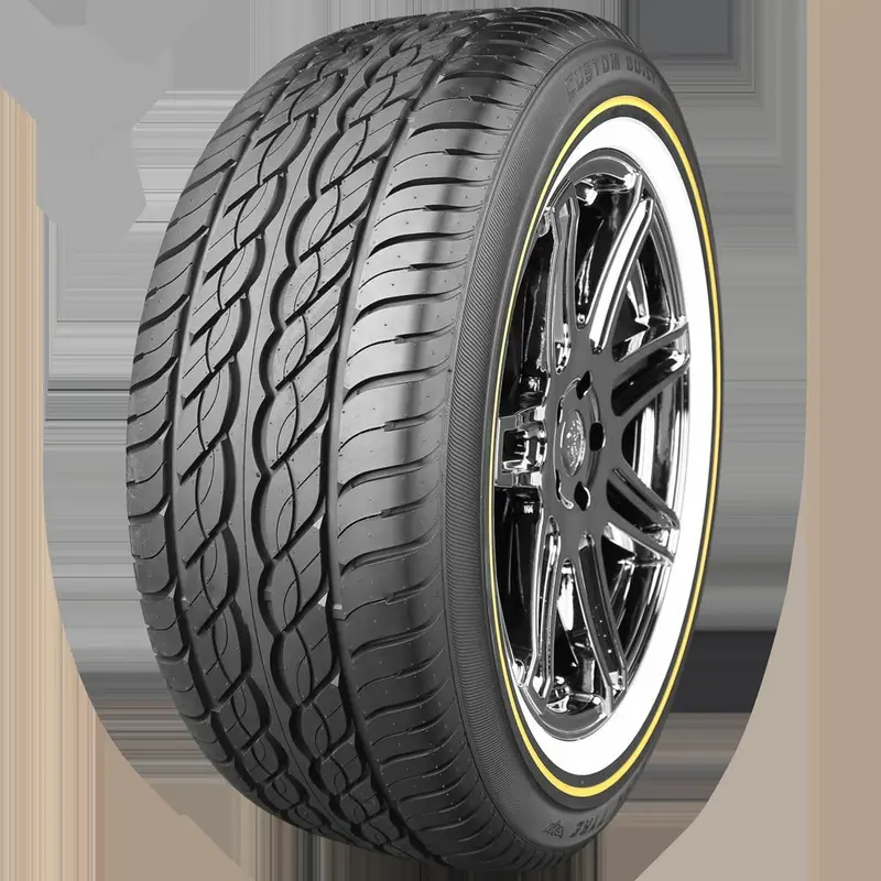Vogue Tyre 235 50 18 White And Gold Set Of 2 Tires 1