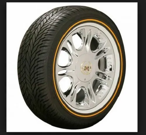 Vogue Tyre 235 55 17 White And Gold Set Of 2 Tires 1
