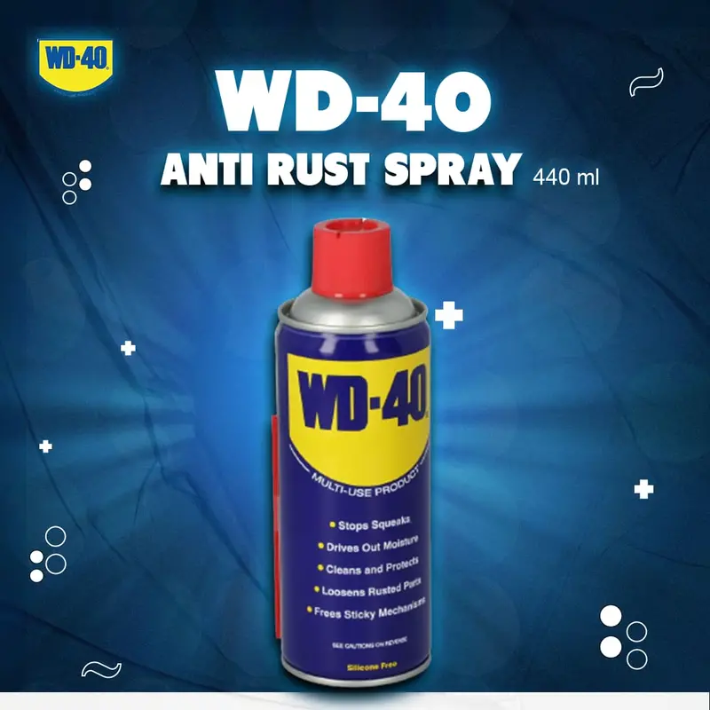 W40 Anti-Rust Lubricant - 440Ml - Penetrating Oil And Water-Displacing Spray 1