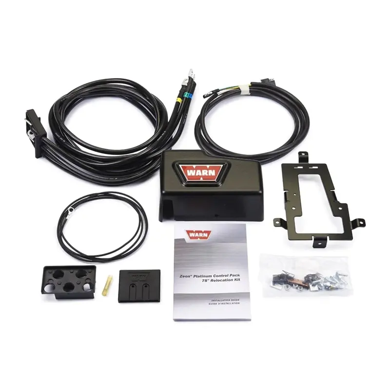 Warn 92193 Zeon Platinum Control Pack Relocation Kit 1