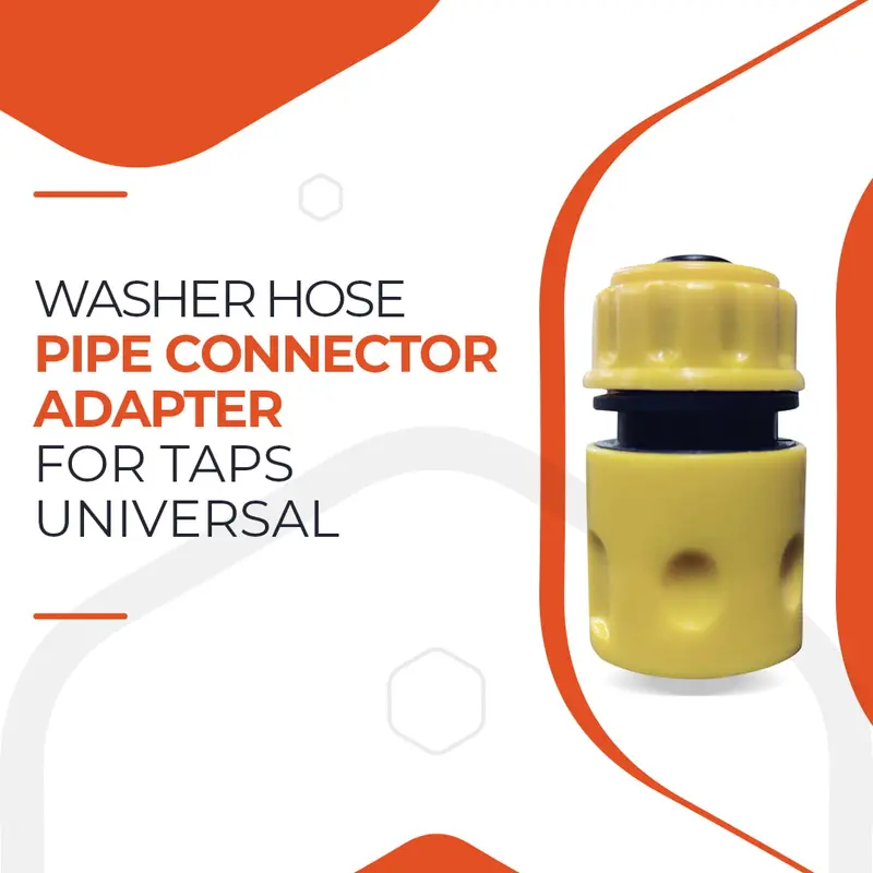 Washer Hose Pipe Connector Adapter Universal 2