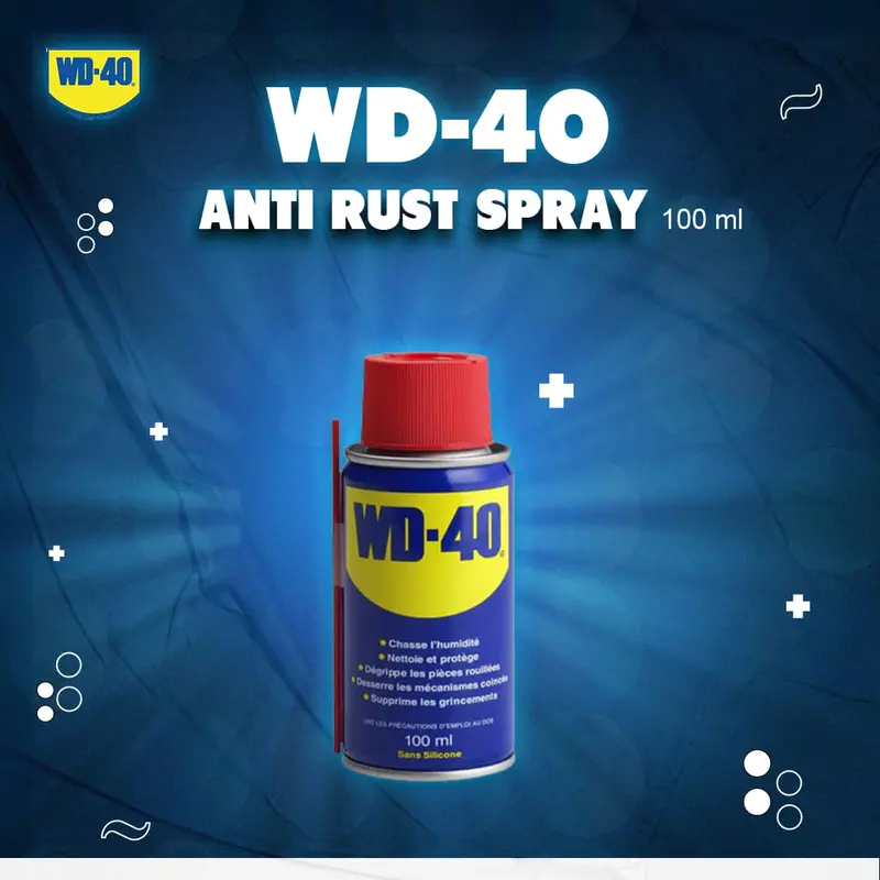 Wd40 Anti-Rust Lubricant 100Ml 1