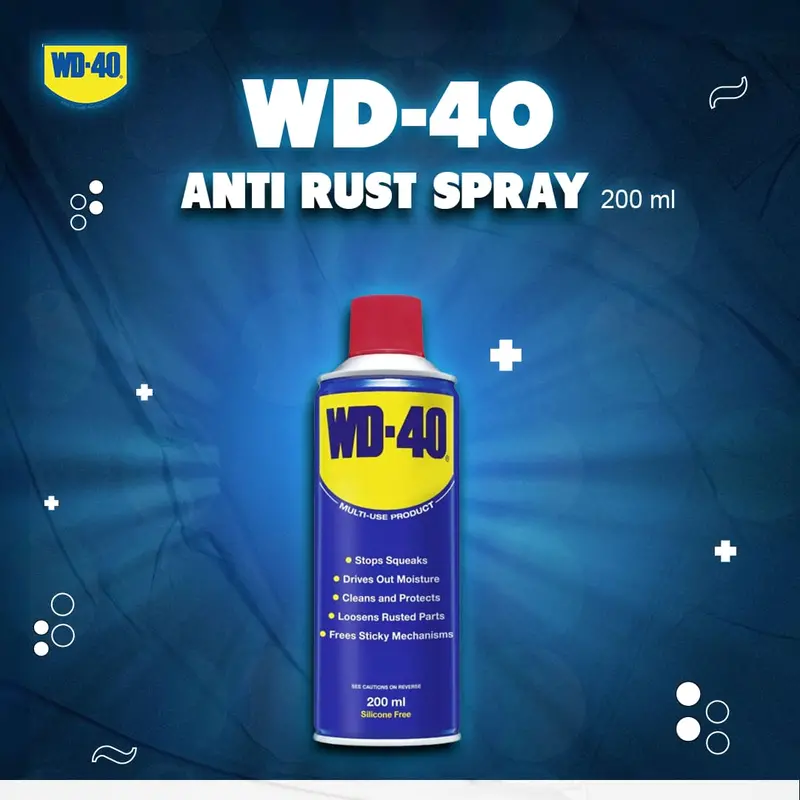 Wd40 Anti-Rust Lubricant 200Ml 1