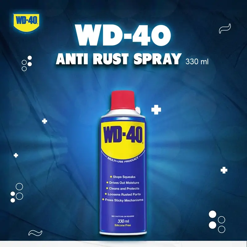 Wd40 Anti-Rust Lubricant 330 Ml 1