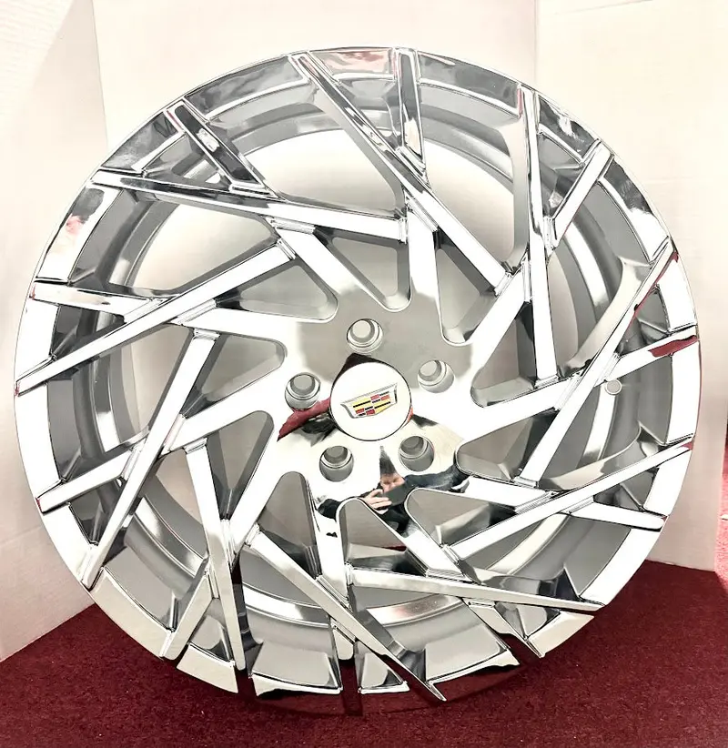 "Web" Chrome 20" X 8.5" Set Of 4 Wheels Cts Ct6 Xts Xt4 Ct5 5X120 1