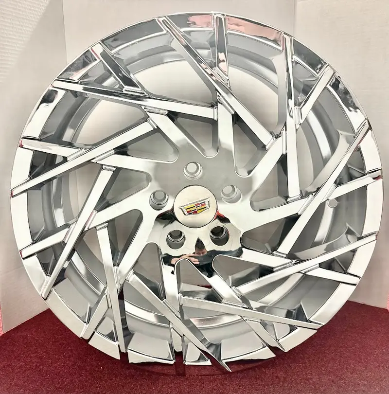 "Web" Chrome 20" X 8.5" Set Of 4 Wheels Cts Ct6 Xts Xt4 Ct5 5X120 2