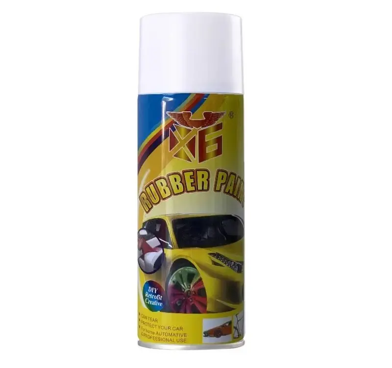 Wheel Hub Spray Rubber Paint - Matte Black 2