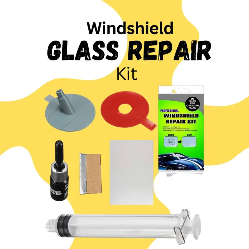 Windshield Glass Repair Kit - Cracked Glass Repair Kit 1