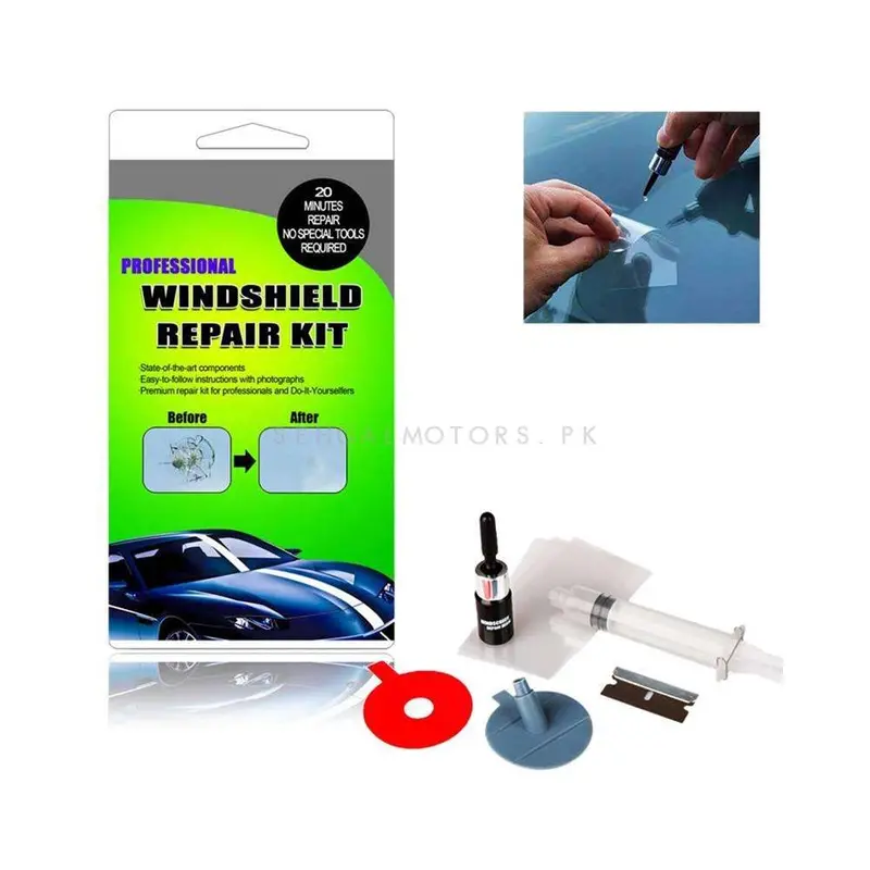 Windshield Glass Repair Kit - Cracked Glass Repair Kit 2