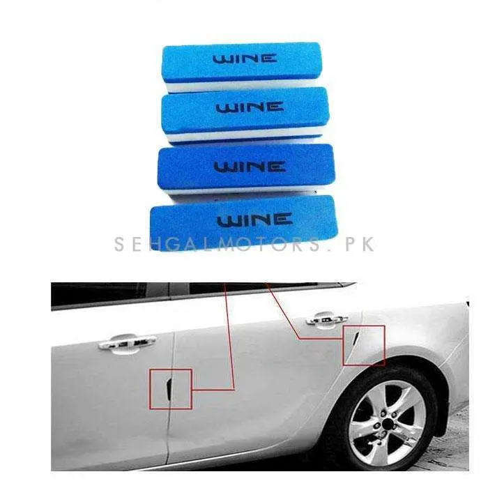 Wine Door Guards Protectors - Blue - Edge Protection Anti-Scratch Buffer Strip 2