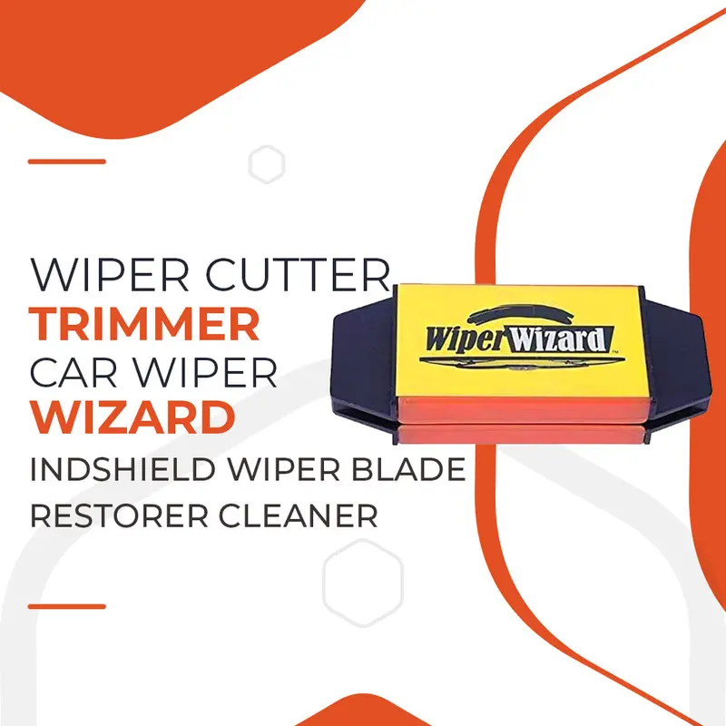 Wiper Cutter Trimmer - Car Wiper Wizard Windshield Wiper Blade Restorer Cleaner 1