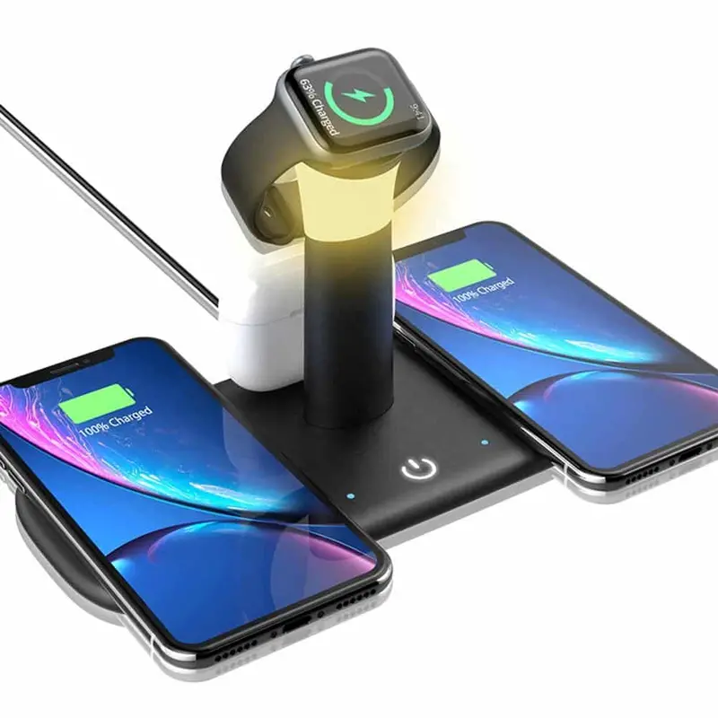 Wireless Charging Stand Version 2 - Apple/ Android Watch Airpods Charging Stand | Wireless Charging Dock | Qi Fast Wireless Charger Stand 2