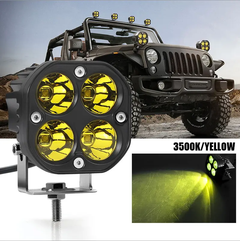 X-7Seven Universal Off-Road Led Flood Light / Pod Light 3 Inch 12V 40W 1