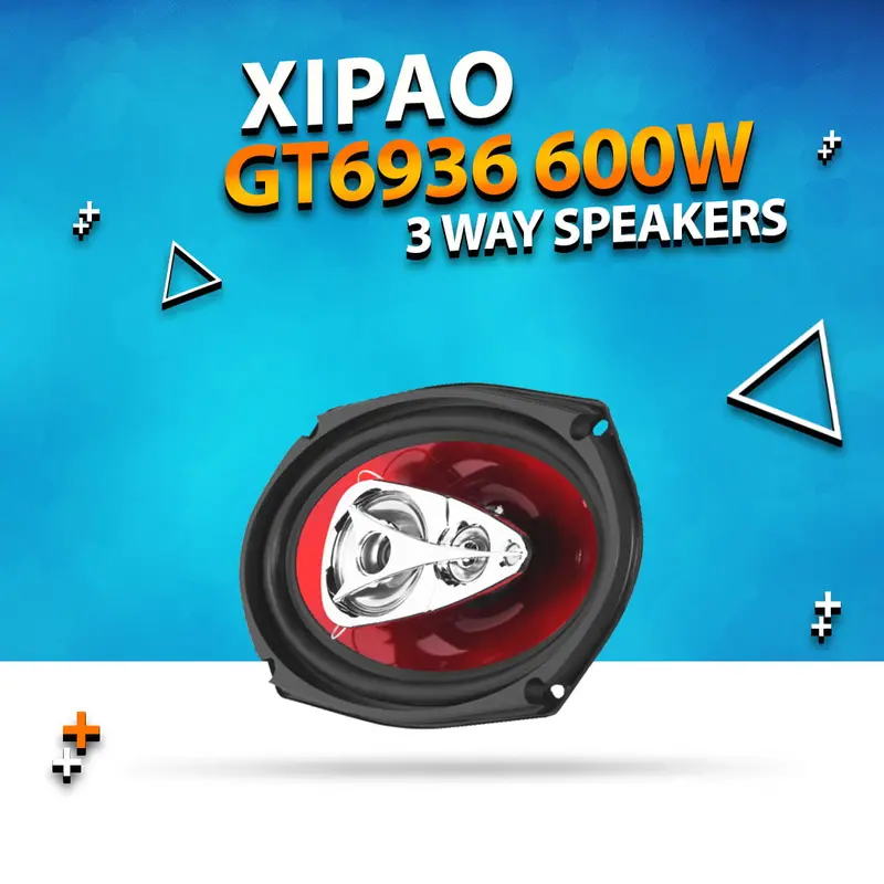 Xipao 6" X 9" 3 Way Speakers 600W Gt6936 1