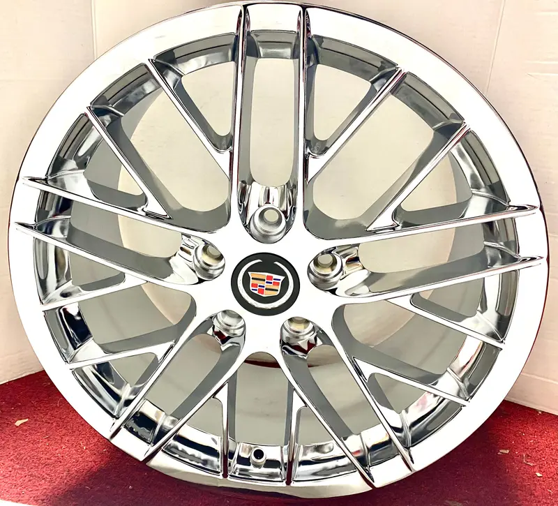 Xlr Xlr V Chrome Plated Perfect Fit Ii 18" X 8.5" Set Of 4 Wheels 1