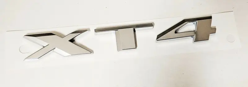 Xt4 Satin Chrome Emblem 2019-2020 1